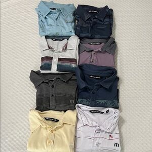 Travis Mathew Assorted Polo Shirt Set (Medium)